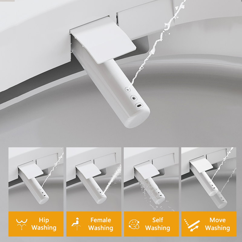 2025 Inodoro Inteligente Automatic Smart Toilet with Remote Control &amp; Auto Flush Ergonomic Intelligent Bidet