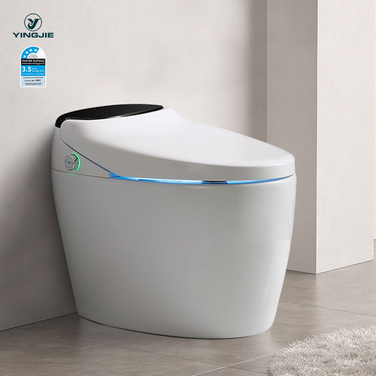 Tankless Automatic Toilet Bowl Bathroom Ceramic Intelligent Wc Smart Toilet with Bidet