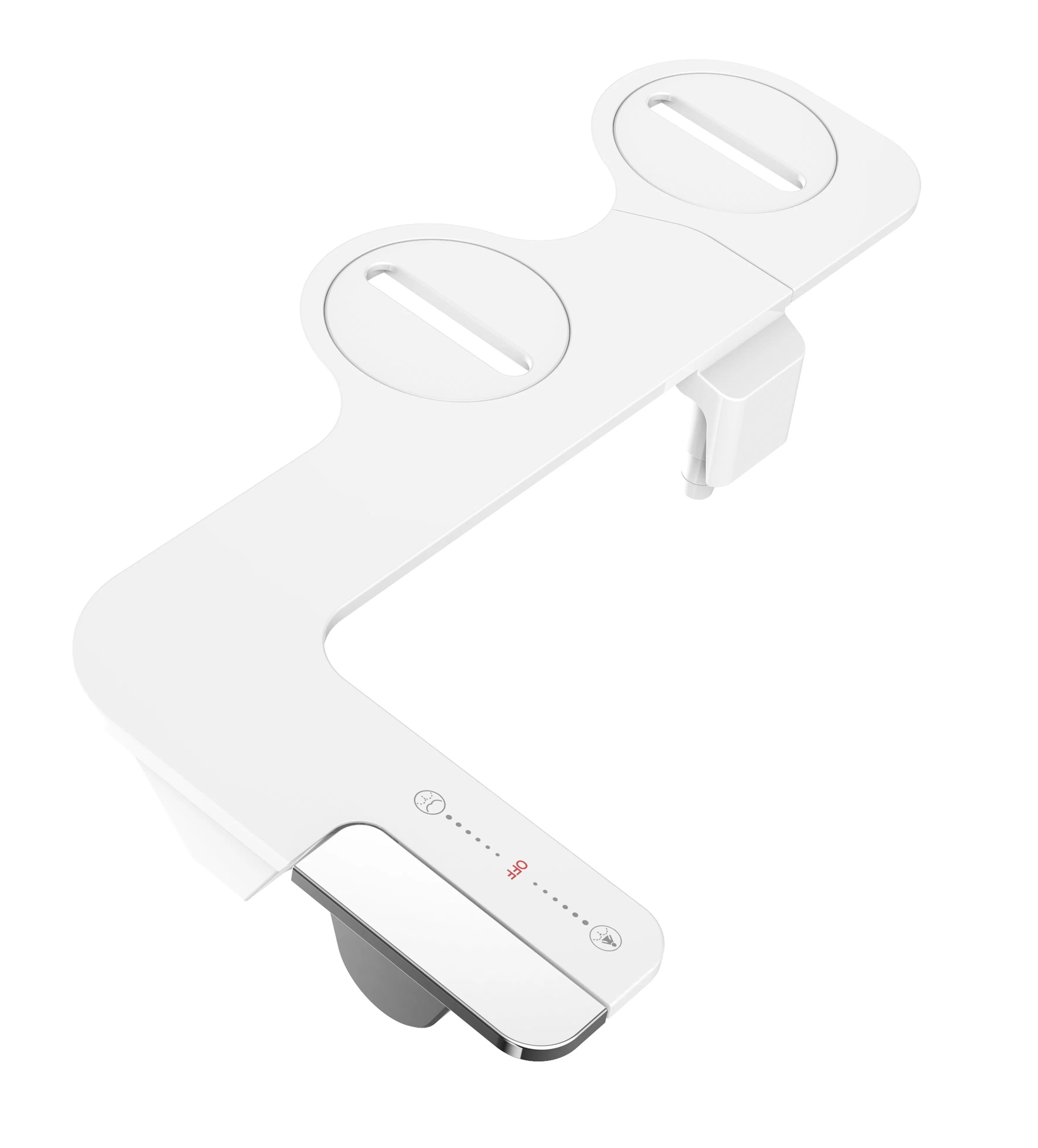 Non-Electric Toilet Seat Cover Elongated Shape Self Cleaning Bidet Toilet Seat