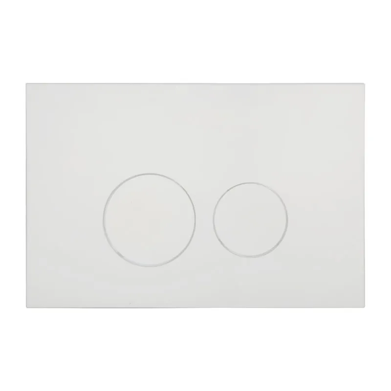 Dual Flush Button Toilet Plate