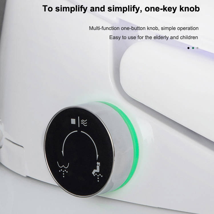 New Modern Bathroom Electric Bidet Intelligent Smart Toilet Seat with Remote