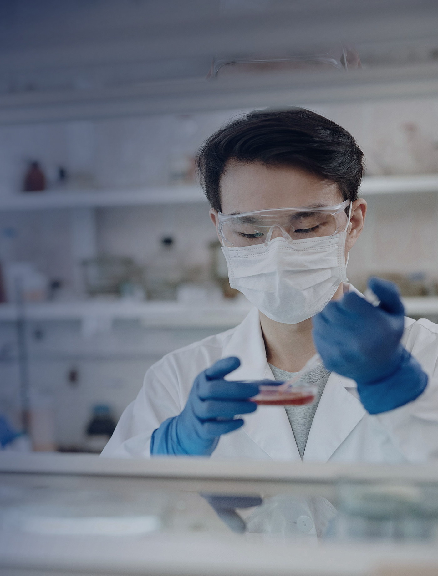 Thinheal peptide production facility and laboratory team
