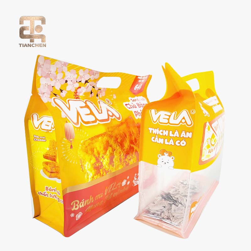 Flat Bottom Bag Bread & sandwich Packing Pouch (4)