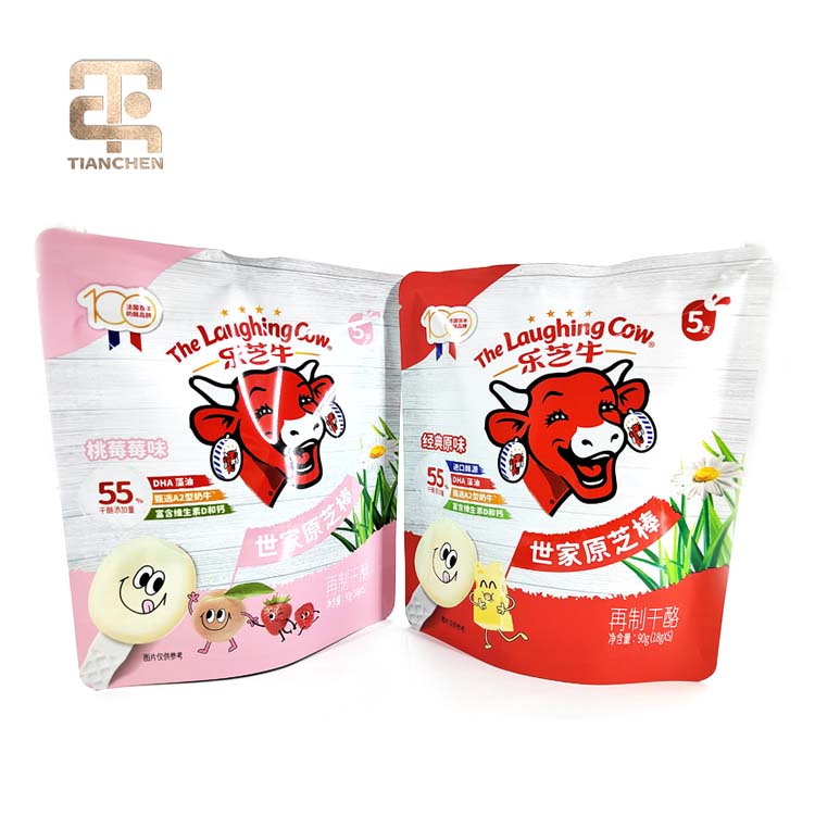 Dairy product flexible packaging