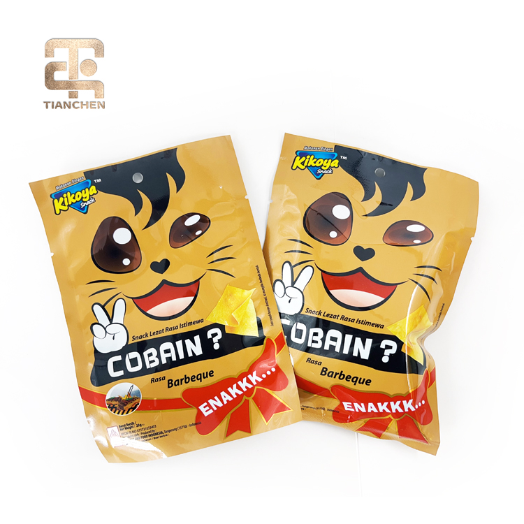 Three-side-seal Bag Chips Packing Pouch 3