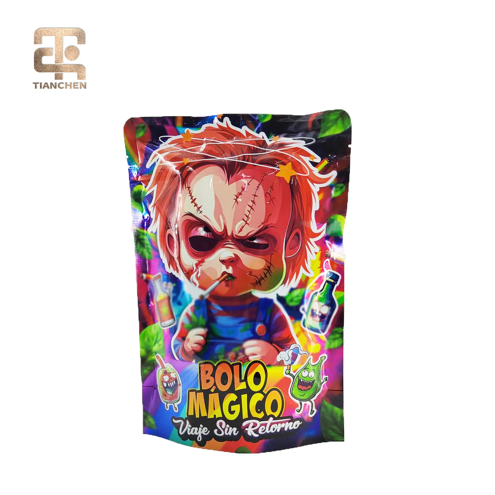 ODM Customized Packaging Die Cut Heat Seal Resealable Stand Pouch Food Printed Mylar Bags Supplier, Factory