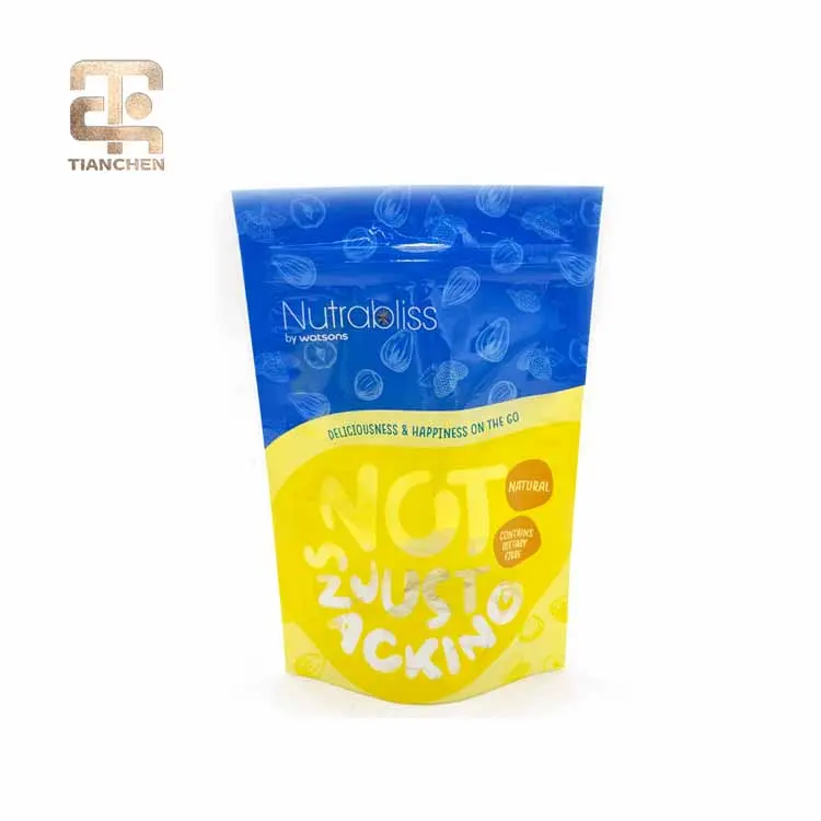 OEM Zipper Top PET+PE Moisture Proof Stand up Pouch for Seed /Spice /Fertilizer Feed /Noodle Packaging Supplier, Factories