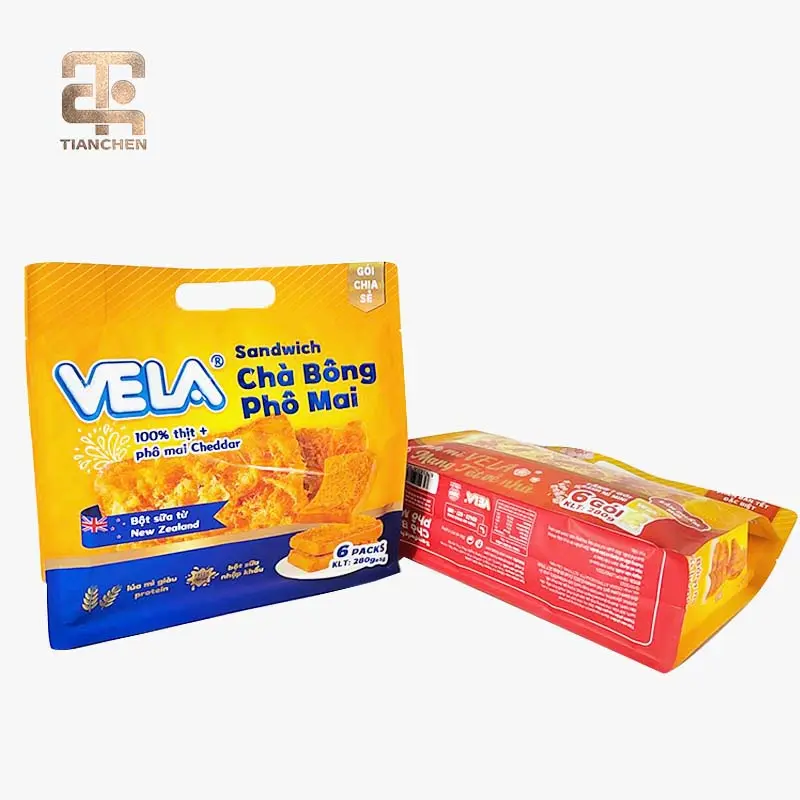 ODM Flat Bottom Bag /Bread & sandwich Packing Pouch Company, Factories