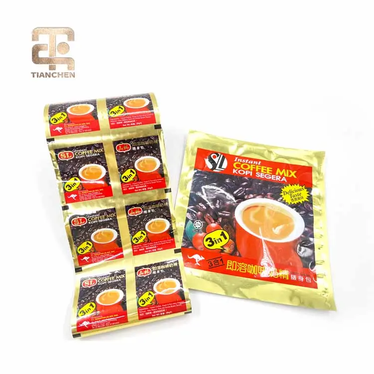 ODM PET Aluminum Foil Sachet Film for Packaging Coffee Manufacturer, Company