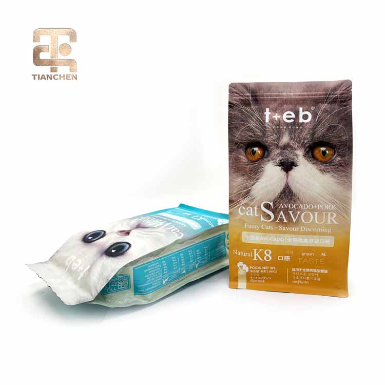 Flat Bottom Bag PET FOOD PACKING POUCH Detail