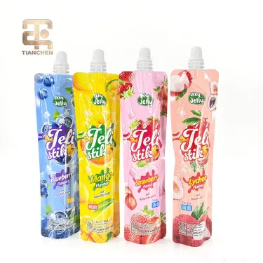China Spout Pouch Suppliers - Reusable Factory-Style Jelly, Juice, and Water Pouches for Eco-Friendly Packaging