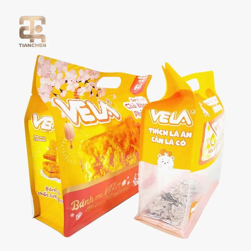 ODM Flat Bottom Bag /Bread & sandwich Packing Pouch Company, Factories