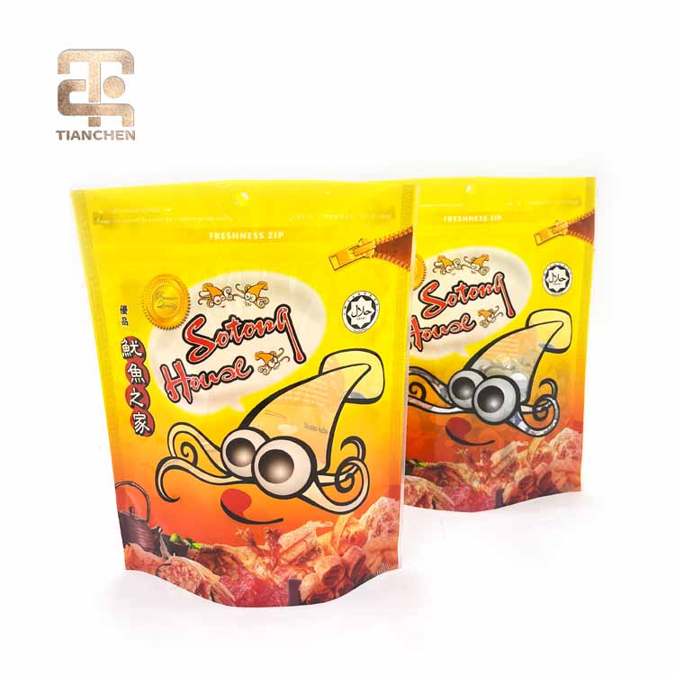 Seafood pouch display 3