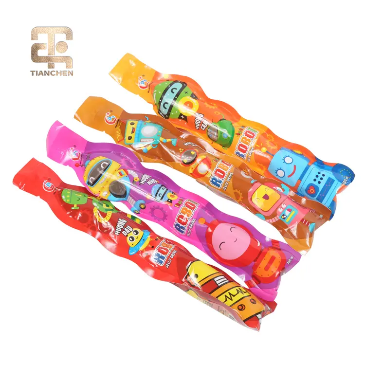 China Factory Suppliers Custom Disposable Juice & Mineral Water Shrink Bag Pouch with Gravure Printing