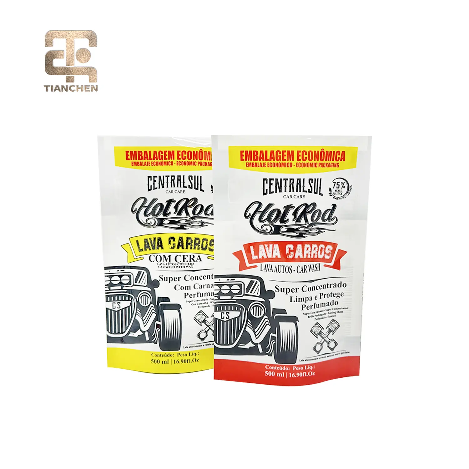 China Suppliers Factory Customized Gravure Printed Stand-Up Pouches for Moisture Proof Household Packaging Solutions