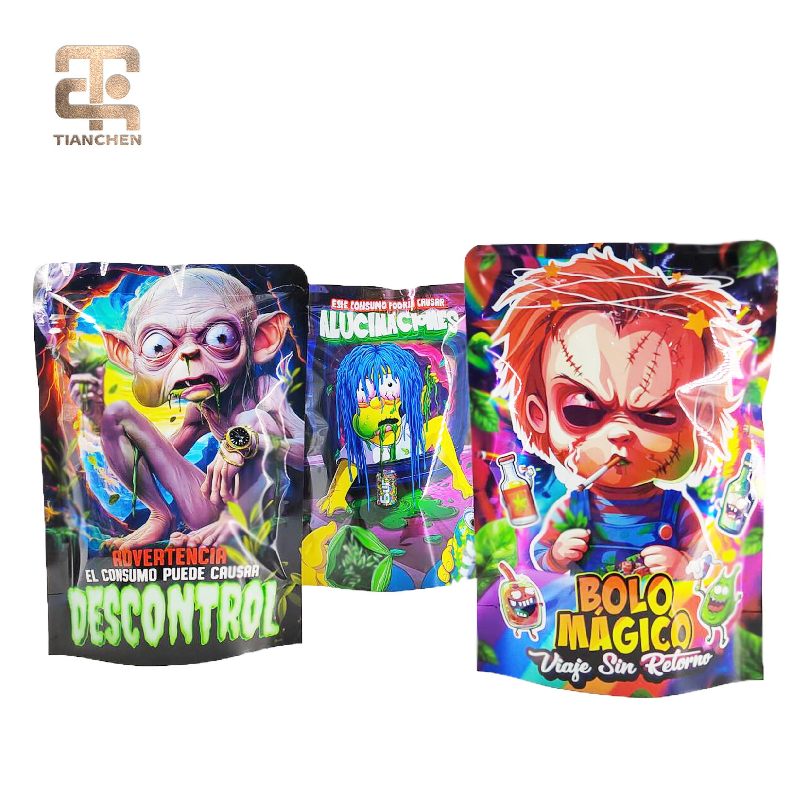 Customized Packaging Heat Seal Resealable Pouch 3
