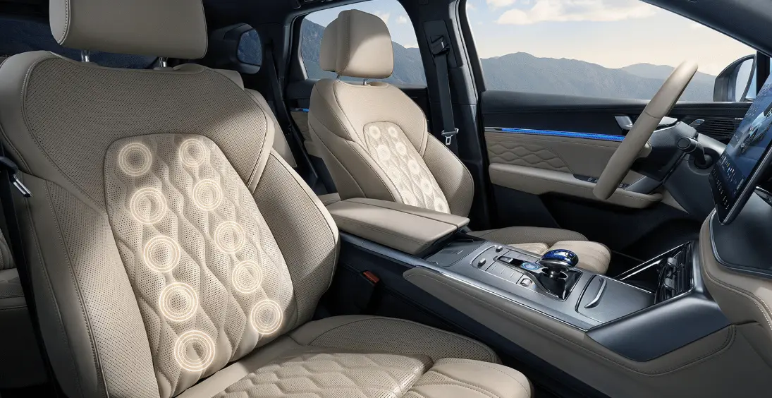 BYD Tang DM premium front electric massage seats
