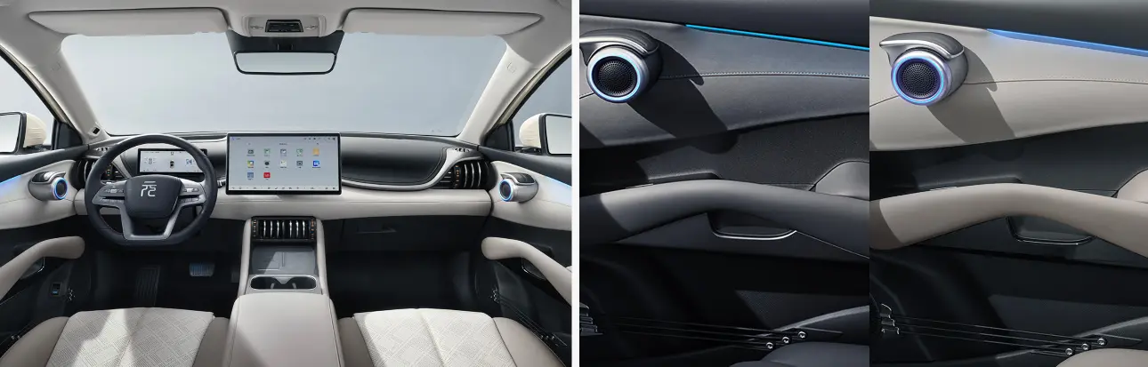 Two-color interior style options