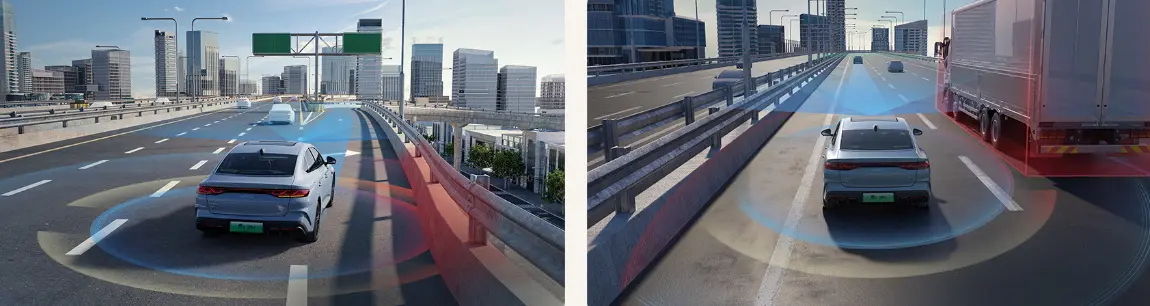 Independent ramp movement features