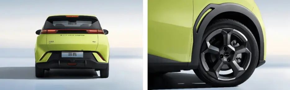 LED Tail Lamp and Wheel Design