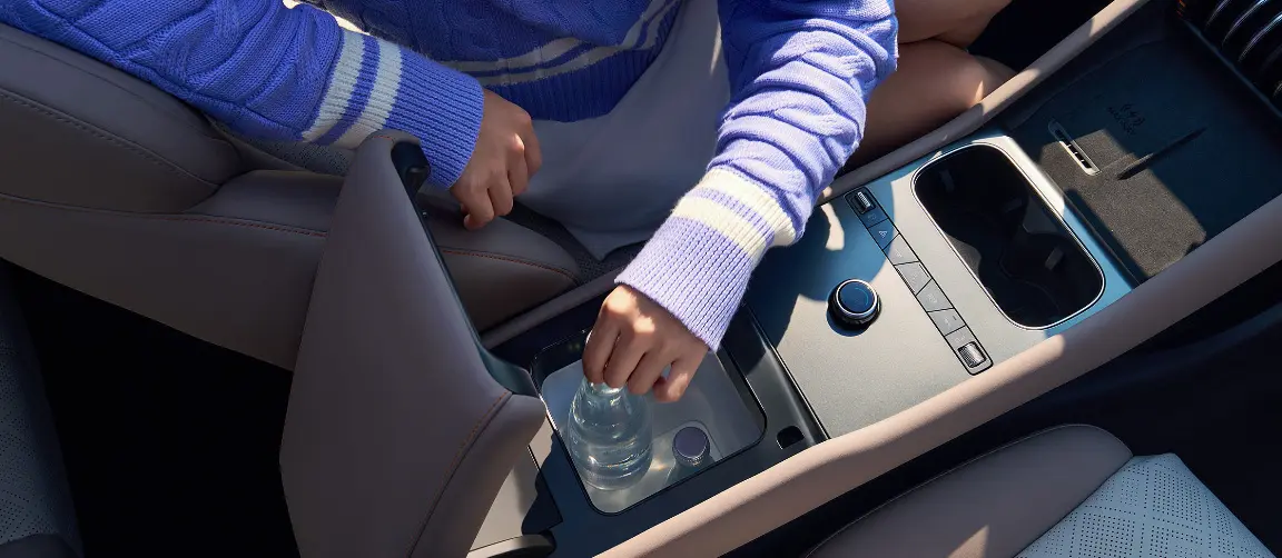 Integrated car refrigerator functionality