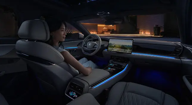 Independent zoned smart ambient light