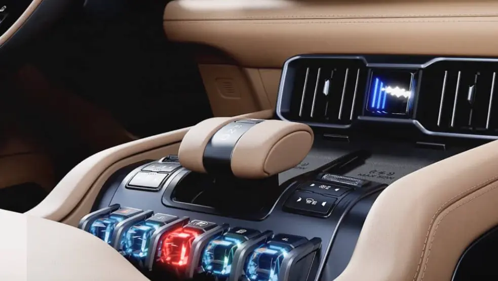 Starship control lever - gear lever