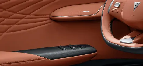 Four-door electric inward-opening unlocking