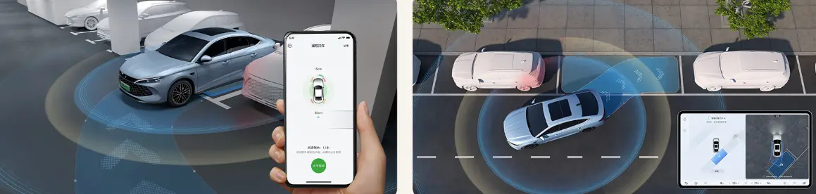 Intelligent parking assistance system demonstration