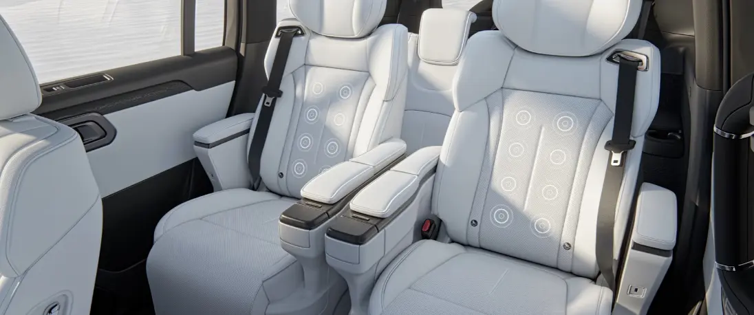 Seat massage interface