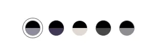 Five interior colors