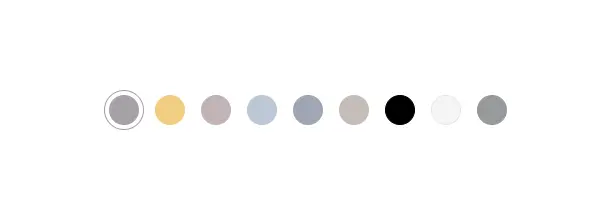 Nine body colors