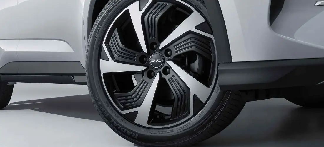19-inch wave-riding dynamic wheels