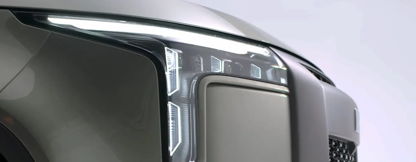 Headlights detail