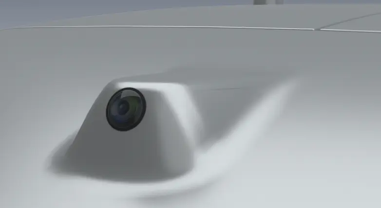 4K ultra-wide-angle roof camera