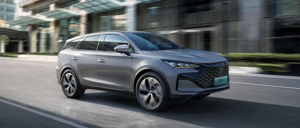 BYD Tang DM combined range illustration