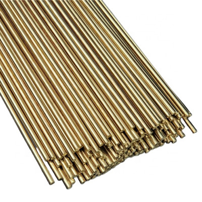 OEM Low-fuming Bronze CuZn40Fe1Sn1 brass welding rod Manufacturer, Factory
