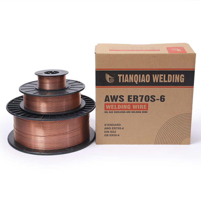 OEM MIG CO2 Cooper Coated Solid Welding Wire ER70S-6 Manufacturer, Supplier