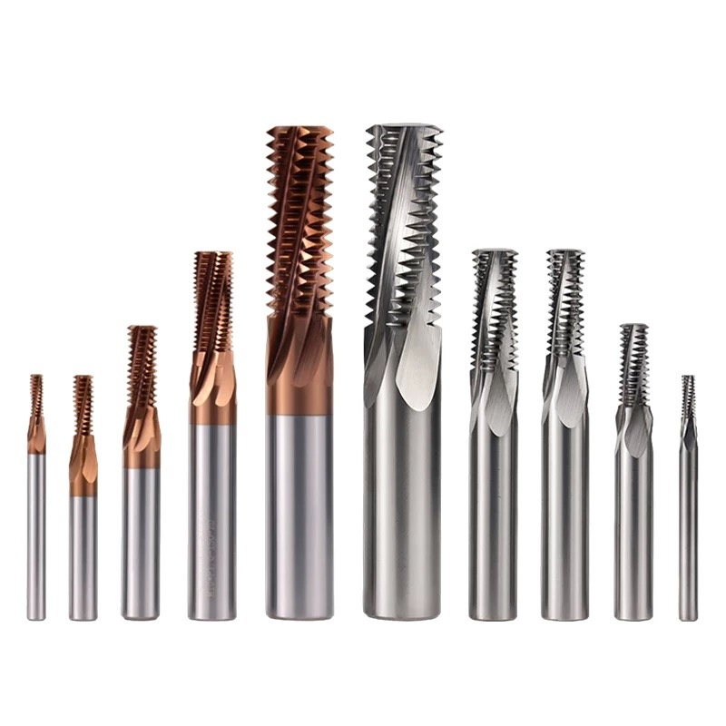 High-Precision Full-Thread Milling Cutter for Aluminum Industrial-Grade Thread Formation