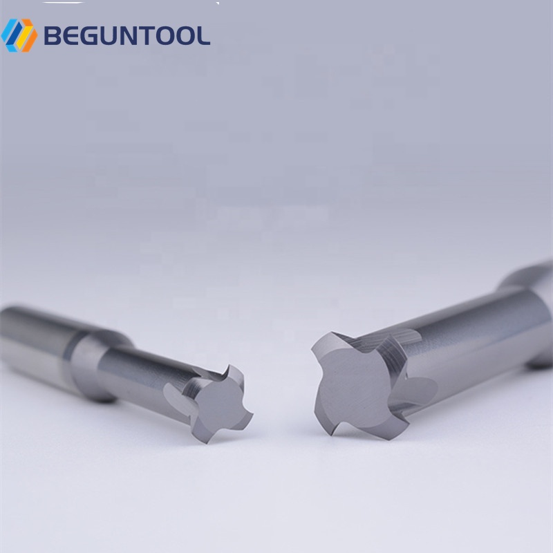 Single Tooth Tungsten Steel Thread End Mills CNC Threading Mill Cutter Solid Carbide Tungsten Thread Milling Tools