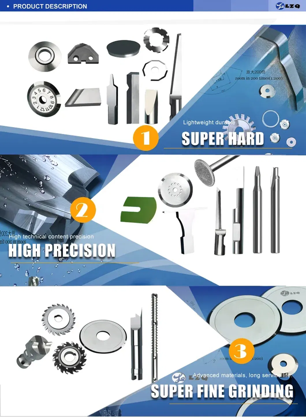 Deep Hole Drilling High Precision Drilling Tools Gun Drills