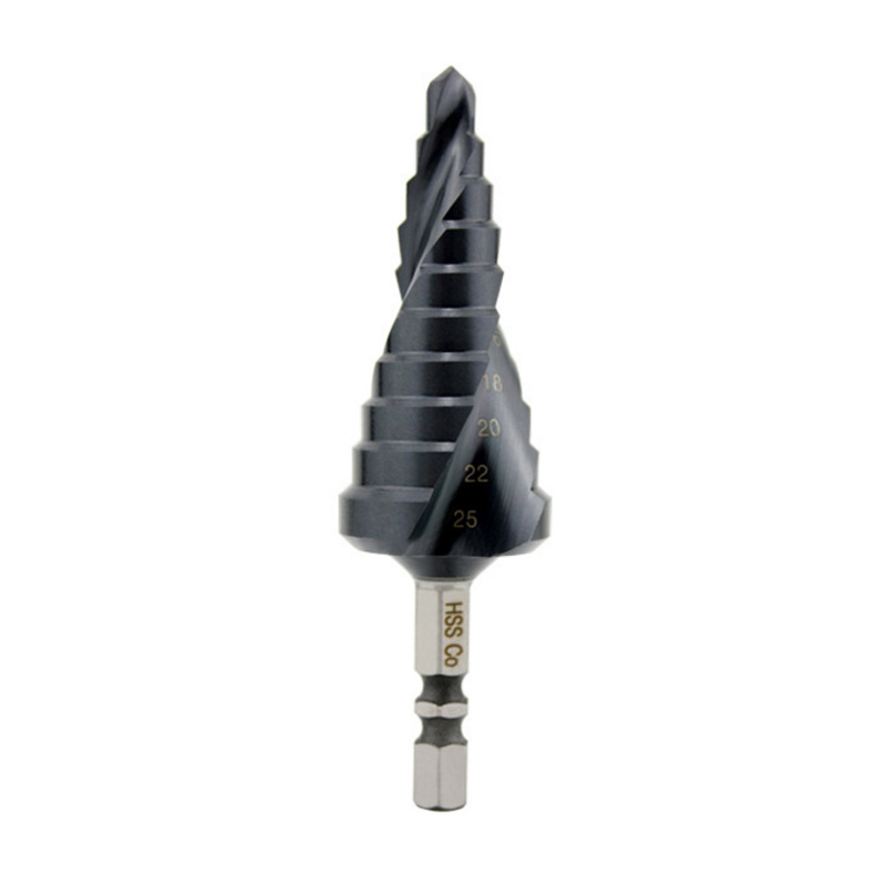 M35 Step Drill Spiral Double Slot Step Drill