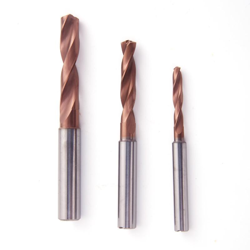 China Factory on Sale Good Quality Ultra Precision HRC 55 Solid Carbide Twist Drill Bit for Metal Use on CNC Machine with Coating
