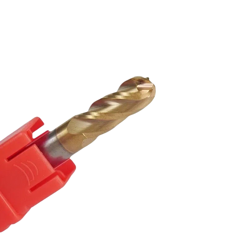 3D Mold Cavity Finishing 2-Flute Ball Nose End Mill HRC55 Nano Blue D6 R3 22mm Wholesale OEM/ODM