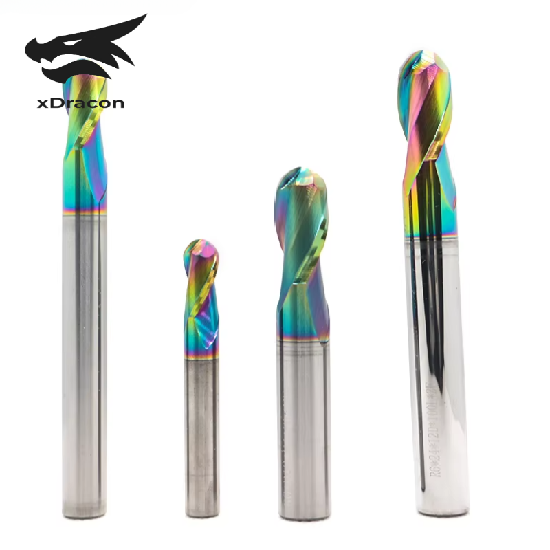 All Size Low Price 6mm Ballnose End Mill For Wood Cutting Tool 3mm 4mm 8mm Cnc Router Bits Set Cutter 4mm 6mm Ball Nose Bits