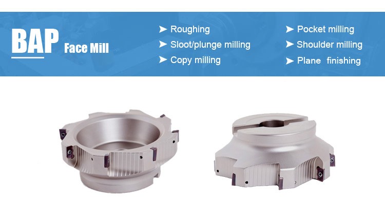 BAP Face Mill Indexable Milling Cutter