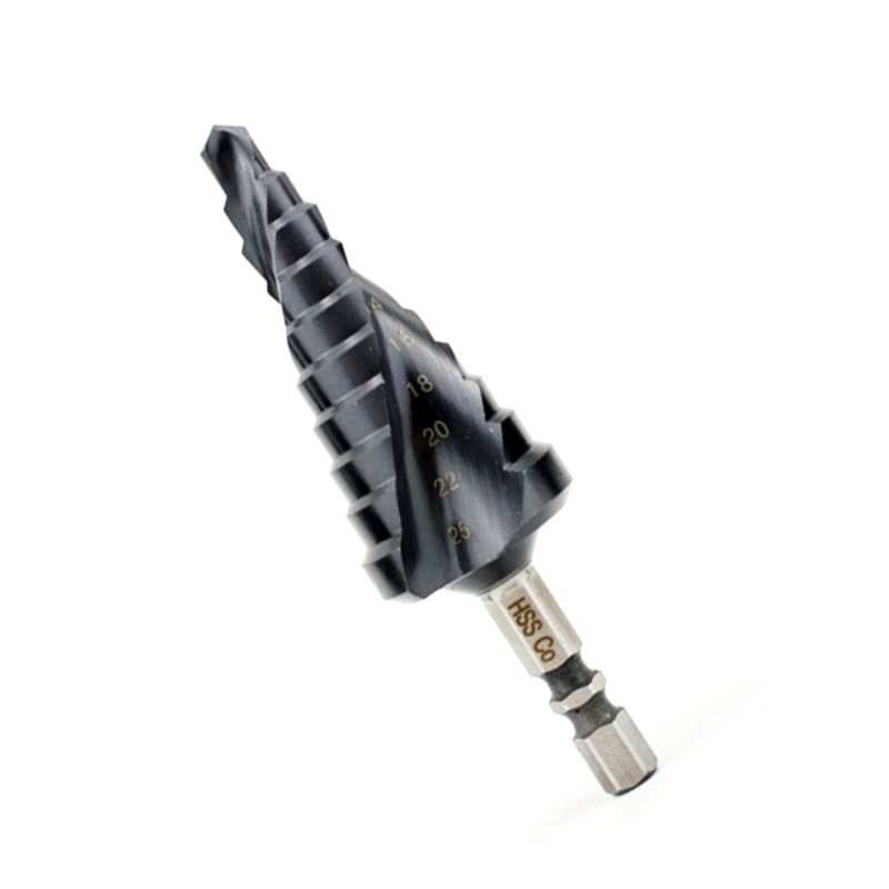 M35 Step Drill Spiral Double Slot Step Drill