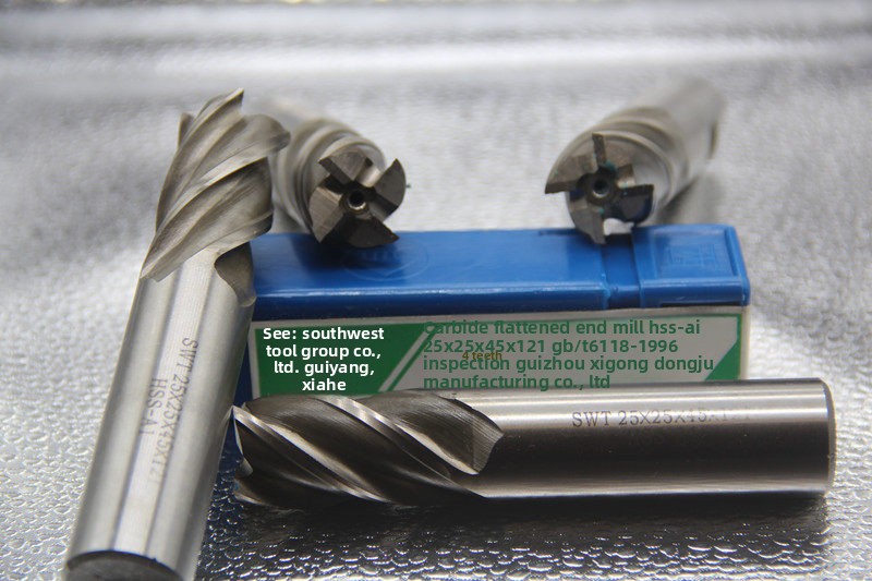 Non-calibration Straight Taper Shank End Mill Keyway HSS 65 93 M35 Made in China 3-Month Warranty Within 3 Days