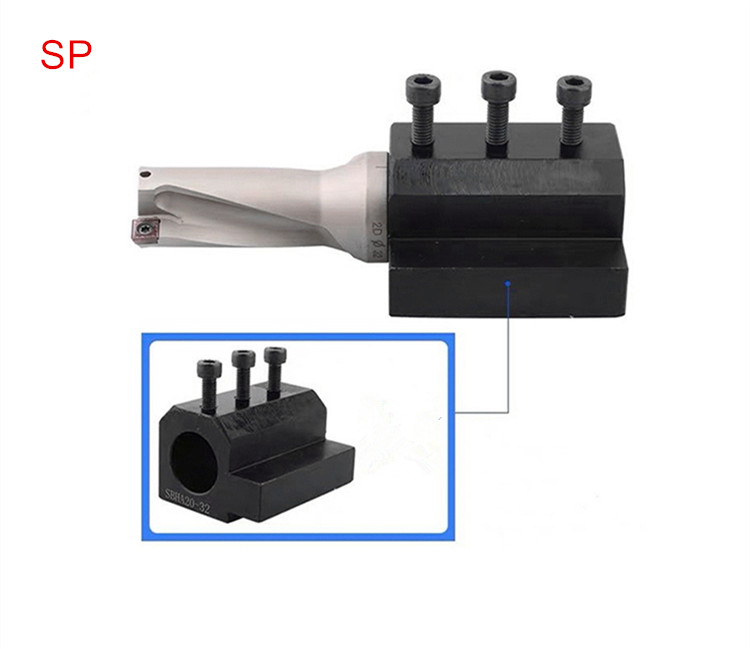 TCAP Small Diameter Indexable 3D U Drill XCMT04 XCMT05 Face Mill