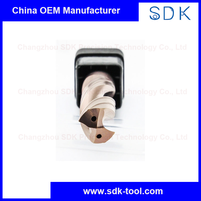 Solid Carbide Inner Coolant Double Margin Twist Drill Bit for Hardened Steel